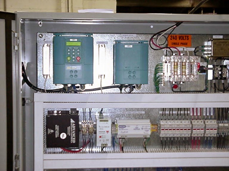 Commercial electrical panel installation