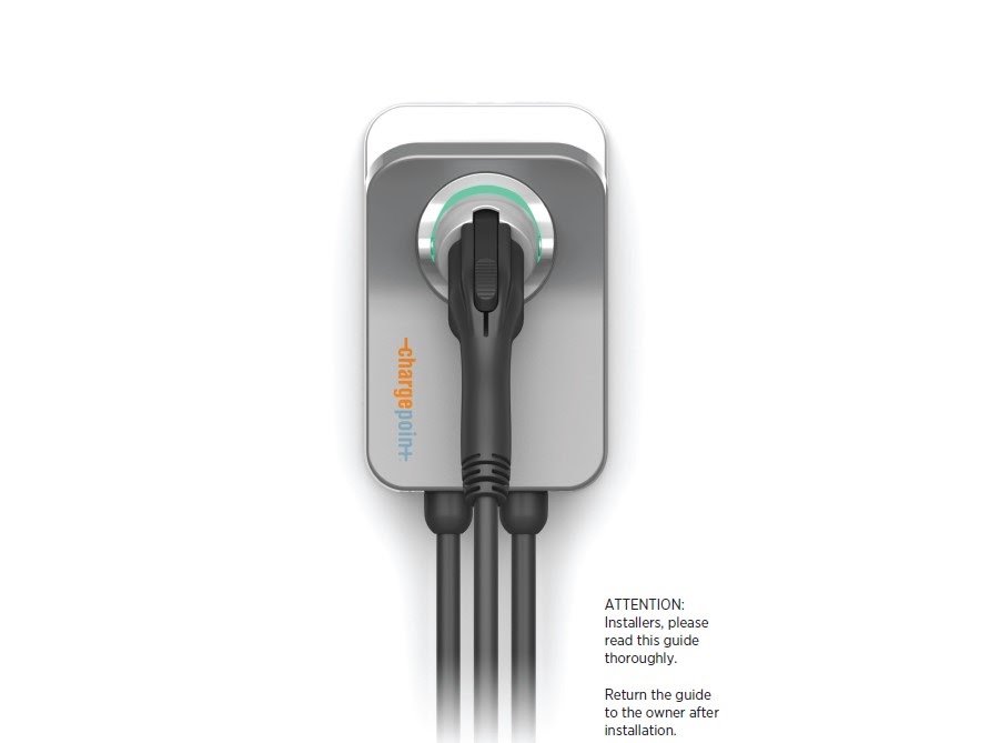 EV charging point installation