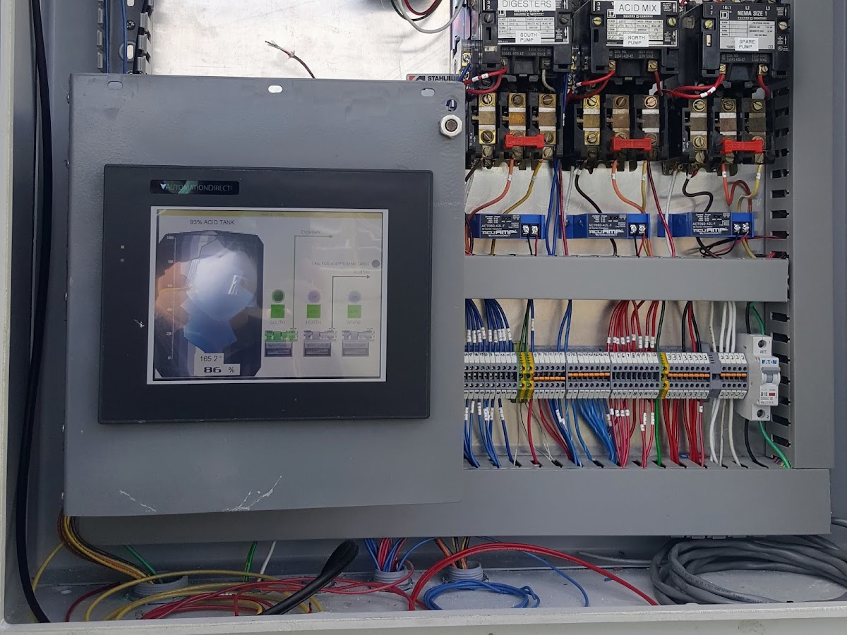 Touchscreen control panel for home automation